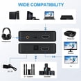 thumbnail image 2 of Adpter HDMI 4k 2.0 Version Audio Splitter SPDIF/3.5 Digital Fiber Optic Hot E3 Z9Z0, 2 of 8