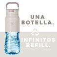 thumbnail image 3 of BUFFER FLASK Termo de Acero Inoxidable 1000 ml &ndash; Botella Termica Antigoteo y Hermetica &ndash; Termo para Agua Fr&iacute;a 24h y Caliente 12h &ndash; Termos para Agua - Incluye T, 3 of 8