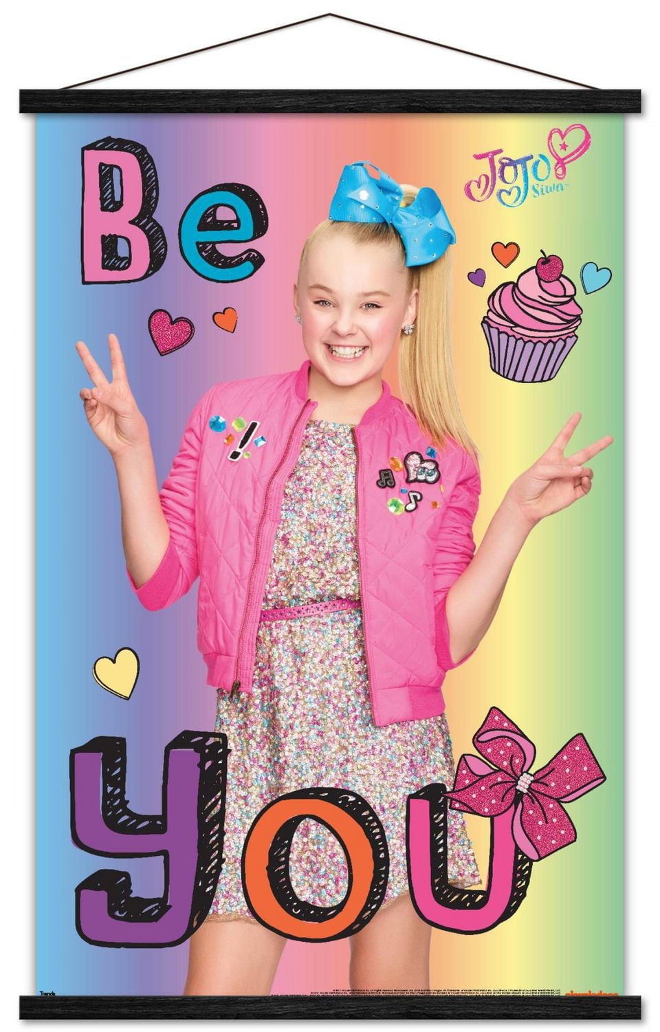 JoJo Siwa - Be You Wall Poster, 22.375" x 34"