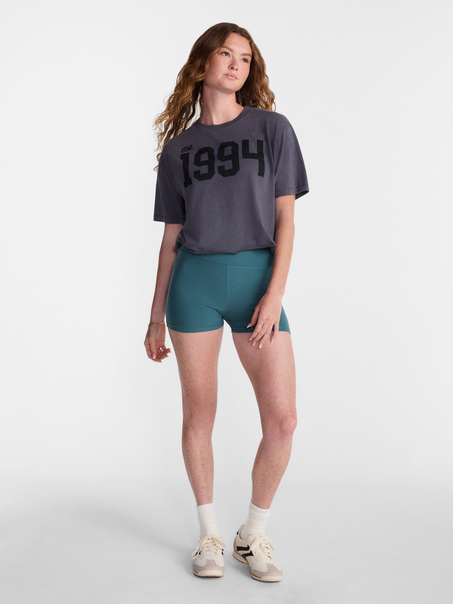 No Boundaries Shorty Shorts, 3'' Inseam, Women's XXS/XS-XXL/1X