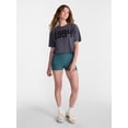 thumbnail image 2 of No Boundaries Shorty Shorts, 3'' Inseam, Women's XXS/XS-XXL/1X, 2 of 5