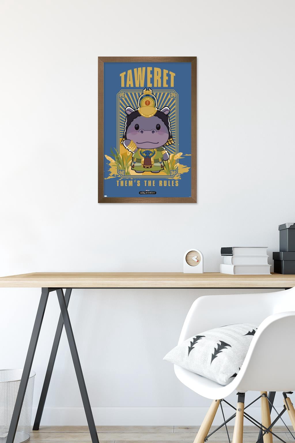 Marvel Moon Knight - Taweret Wall Poster, 14.725" x 22.375" Framed