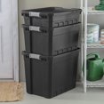 thumbnail image 2 of Sterilite 72L Modular Stackers - Black, 2 of 9