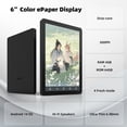 thumbnail image 2 of Bigme B6 6 Color E-Paper Tablet,Mini Ebook Reader ,Android14 with 4GB+64GB Storage Black, 2 of 7