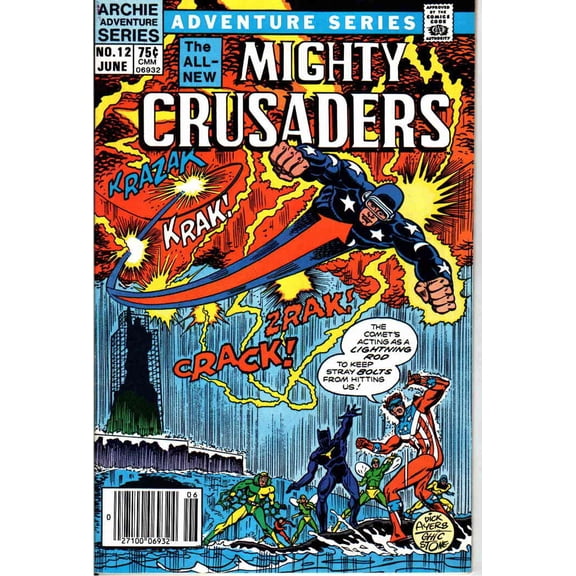 Mighty Crusaders (2nd Series) #12 (Newsstand) VF ; Archie Comic Book