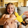 thumbnail image 4 of Dwellin Stretchy Duck Squeeze Toys Stress Relief Funny Fidget Toys for Adults and Kids Party Favors Gift for Birthday Christmas Classroom Prizes Yellow, 4 of 6
