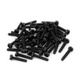 thumbnail image 1 of Unique Bargains M2 x 10mm Plastic Phillips Cross Pan Head Machine Screws Black 50 PCS, 1 of 2
