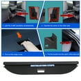 thumbnail image 2 of Car Trunk Cargo Cover Luggage Shade Shield Fit For 2020 2021 2022 Tesla Model Y, 2 of 6