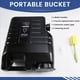 thumbnail image 5 of Cubo de Agua de 12 L, Bidón Portátil de Gran Capacidad con Grifo Desmontable, Antifugas, para Viajes Al Aire Libre., 5 of 5