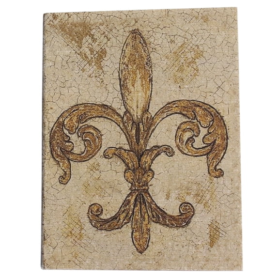 De Kulture Works Fleur-De-Lis ArtWork Standard Journals, 3 in x 4 in, 100 Pages, 2 Count, 2 Pack