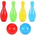thumbnail image 1 of Jeu de Quilles Familial Jouets Enfants Extérieur et Intérieur Jeu de Skittle en Plastique, 1 of 7