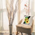 thumbnail image 3 of Monogram Letter Z Sunflower Pillow Covers 18x18 Inch,Spring Decor Throw Pillow Case Cushion Cover Summer Farmhouse Decor for Couch Sofa,Family Last Name Initial Pillow Case,Home Decorations, 3 of 6