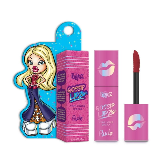 RUDE COSMETICS Bratz Gossip Lipz Vinyl Liquid Lipstick