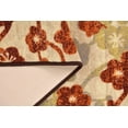 thumbnail image 3 of Custom Size Skid Resistant Backing Rug Runner Floral Blossom Design Cut to Size Roll Runner Rug By Feet Customize in USA Facility, 3 of 8