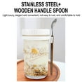 thumbnail image 5 of Matoen Overnight Oats Container with Lid and Spoon, Portable Breakfast Jars for Cereal Container Capacity 350ml, 5 of 6