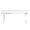 thumbnail image 4 of mwptoo Laptop Bed Tray Table, Folding Couch Laptop Lap Desk with Storage Drawer, Cup Holder & Tablet Slot, 4 of 8