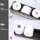 thumbnail image 2 of Cesta de papel AOZITA con tapa para inodoro, compartimentos más grandes, 2 of 9