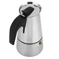 thumbnail image 4 of Cafetière à l'Italienne, 200ml Cafetière Portable Cafetière Moka Sortie Haute Intensité, 4 of 14