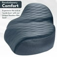 thumbnail image 2 of X WING New-Age Noseless Bike Seat Cushion for Men & Women - Extra Padding & Wide - Suitable for City, Electric, Stationary Bikes - Compatible with Peloton Bikes – Wide Winged Bike Seat with Cushion, 2 of 6