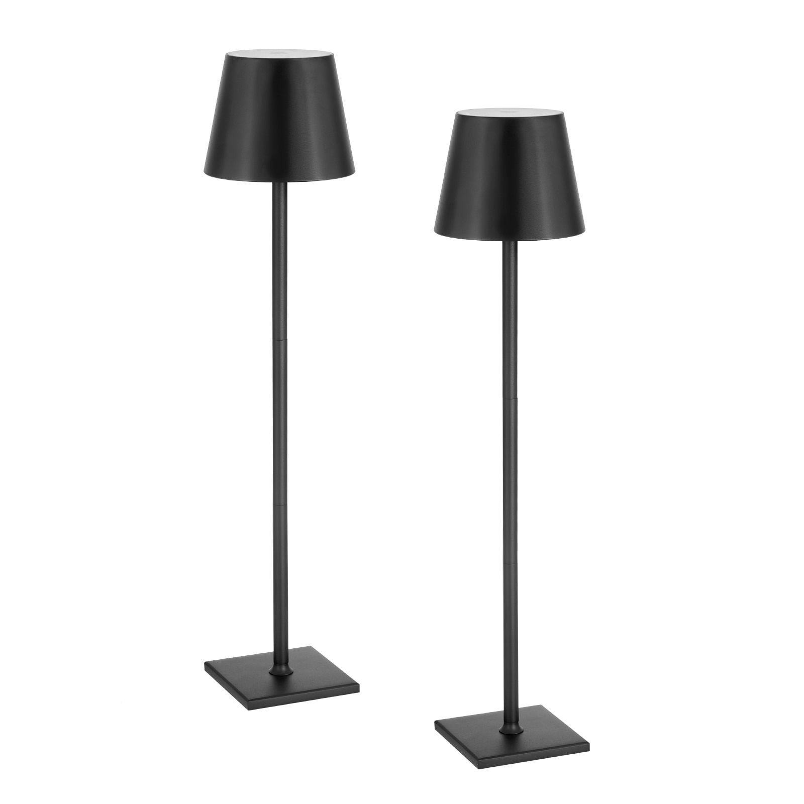Cordless Table Lamp 2-Pack, 5200mAh Rechargeable Battery Desk Lamp, Stepless Dimming 10%-100%, 3 Color Temperatures, 3 Adjustable Heights, Detachable for Bottle Decor
