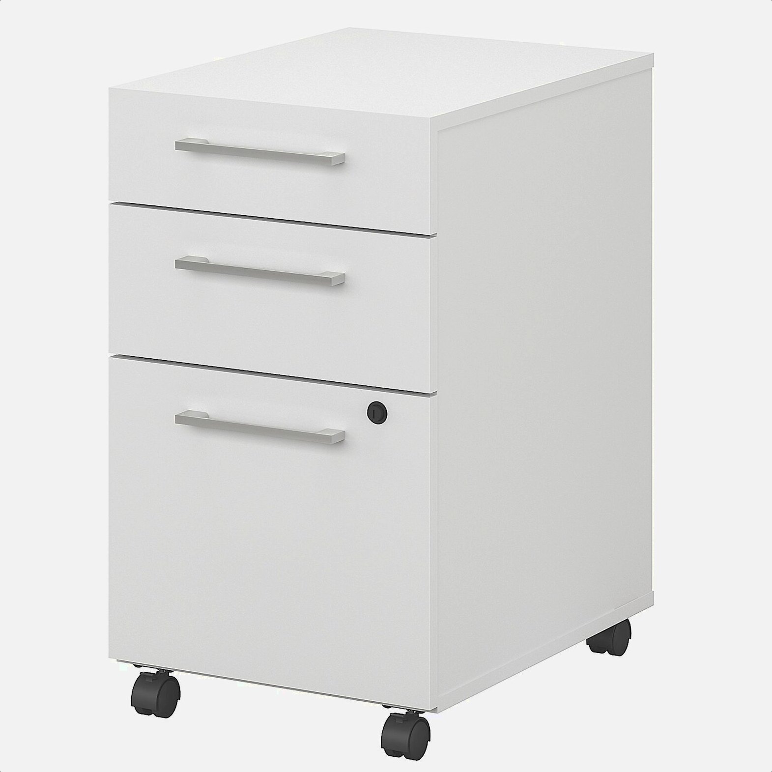 Milanhome 400 Series 3-Drawer Mobile Vertical Filing Cabinet - image 1 of 5