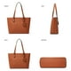 thumbnail image 2 of Bolsos de mano de cuero sintético a la moda para mujer, bolso de hombro, bolso con asa superior, conjunto de 4 Uds., 2 of 5