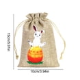 thumbnail image 2 of RKSTN Polyester basket Easter-themed Gift Bags And Featuring Rabbits And Easter Egg Patterns On A Burlaps-like Fabric And Perfects For Holiday Parties And Decorations room decor, 2 of 5