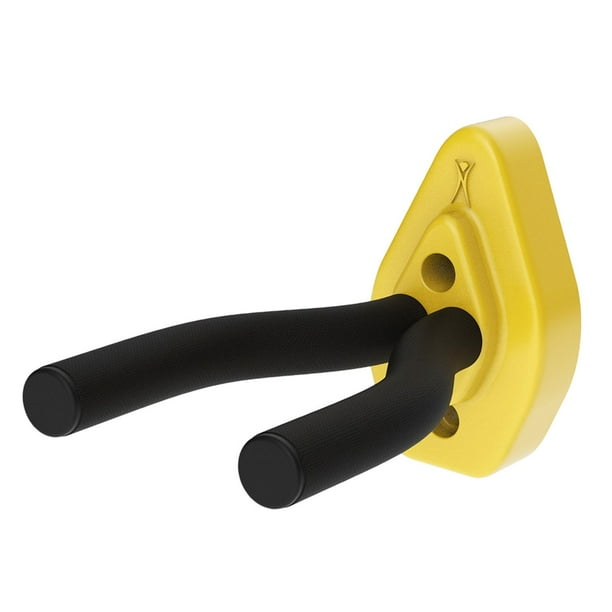 Guitar Guitar Wall Hanger Supportor de guitarra Guitar Guitar Space Guardar el estante de soporte de instrumentos multifunción de instrumentos para amarillo