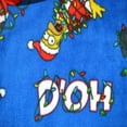 thumbnail image 2 of Briefly Stated Mens Homer Simpson Tangled In Lights Christmas Pajamas (Medium), 2 of 2