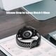 thumbnail image 3 of Pulsera de silicona correa ajustable para Samsung Galaxy Watch (negro + gris), 3 of 9