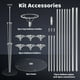 thumbnail image 2 of Kit de arco de globos SINBEE, 6 juegos con base, bastones y soporte, 2 of 7