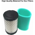 thumbnail image 3 of 796031 Filtro de Aire Reemplazo para BS 992376 590825 591334 594201 Cartucho de Limpiador de Aire OEM con 797704 Filtro Previo Se Ajusta a Elemento de Limpiador de Aire de Podadora, 3 of 3