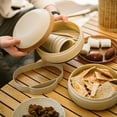 thumbnail image 2 of 1 Set Camping Tableware Portable Picnic Camping Plate Bowl Cups Chopsticks Spoons, 2 of 9