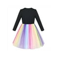 thumbnail image 2 of Girls Dress Rainbow Easter Rabbit Bunny Egg Hunting Gradient Tulle 8 Years, 2 of 8