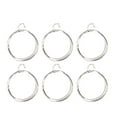 thumbnail image 3 of Crochet Ring,6PCS Metal Crochet Rings Adjustable Knitting Ring Thread Guide Finger Holder Remarkable Clarity, 3 of 12