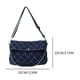 thumbnail image 2 of Bolso Mano Hobo Elegante para Mujer Tela Vaquera Gran Capacidad Viajes Al Aire Libre, 2 of 6