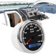 thumbnail image 4 of Tachometer, Professional Diesel Tachometer Stainless Steel  for Maintenance Engineer for Car Black,White, 4 of 7