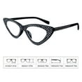 thumbnail image 4 of 3 Pack Womens Cat Eye Reading Glasses Sexy Readers Presbyopic glasses for Women, 4 of 4