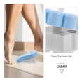 thumbnail image 2 of Limpiador de dedos, exfoliante, cepillo limpiador de pies, ducha de pies, spa, masajeador para mujeres, hombres, niños y adultos (azul cielo), 2 of 7
