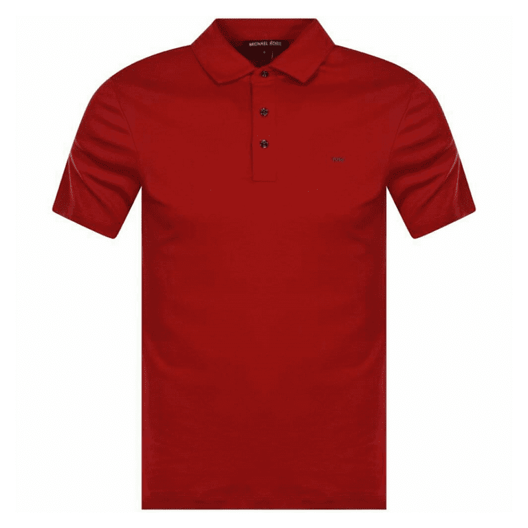 Michael kors best sale polo mens red