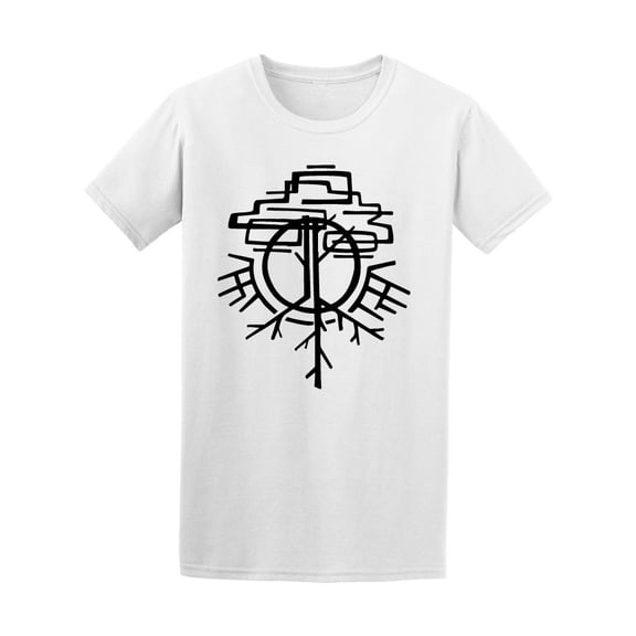 Abstract Symbolic Tree Tee Men's -Image by Shutterstock