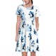 thumbnail image 1 of Disketp Penguin Winter Fun para Vestido de Manga Corta para Mujeres, Vestidos de Verano para Mujeres, Casual y Holgado para la Playa, 1 of 6