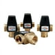 thumbnail image 3 of Válvula termostática de mezcla de latón Válvula termostática para calentador de agua solar Válvula mezcladora para calefacción por suelo radiante, 3 of 5