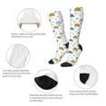 thumbnail image 3 of Sigee Cute Doodle Turtles for Socks for Men Women Socks Stocking Compression Socks, 3 of 6