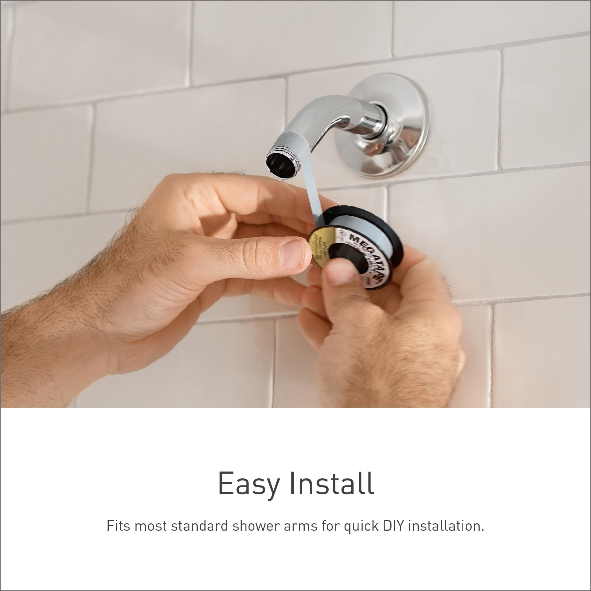 Moen Verso Eco-Performance Infiniti Dial Round Rain Shower Head, 6-Inch Diameter Spray Head, Spot Resist Nickel, 220R6EPSRN