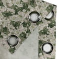 thumbnail image 4 of Ambesonne Grommet Curtain, , 50"x63", Sage Green and Blush, 4 of 5
