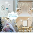 thumbnail image 5 of Artificial Cloud Props Imitation Cotton 3D Cloud Room DIY Decorative Hanging Ornament Decoration Art Stage Wedding Party for Stage Show Christmas Wedding Birthday Party Decor, 5 of 8