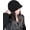 Black, variant on Women Visor Beret Cap Newsboy Hat Lady Baker Hat Cotton Sun Hat