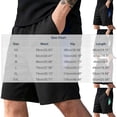 thumbnail image 4 of IhhxPro Men's Athletic Shorts with Pockets Casual Drawstring Sporty Elastic Waist Lightweight Quick-Dry Gym Jogger Training Summer Activewear XS-2XL, 4 of 9