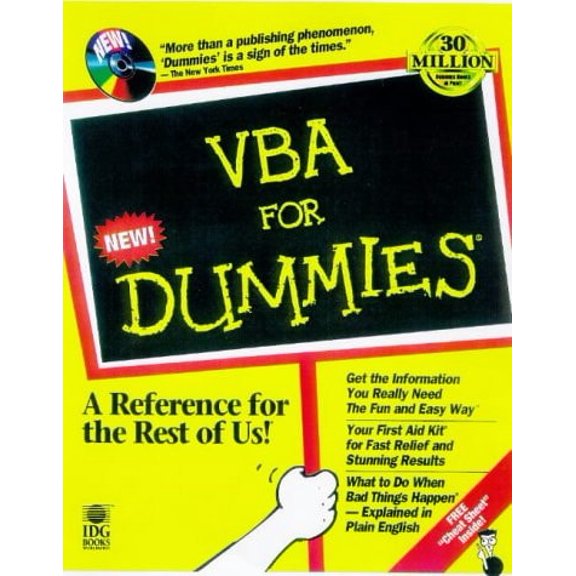 Pre-Owned VBA for Dummies (Audiobook) 9780764502583